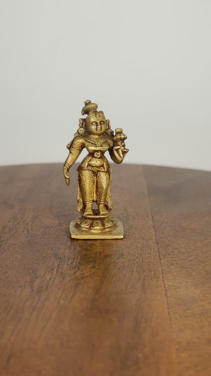 Godha/Andal Devi - Museum replicated Panchaloha idol