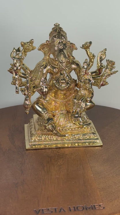 Mahaganapati - panchaloha idol