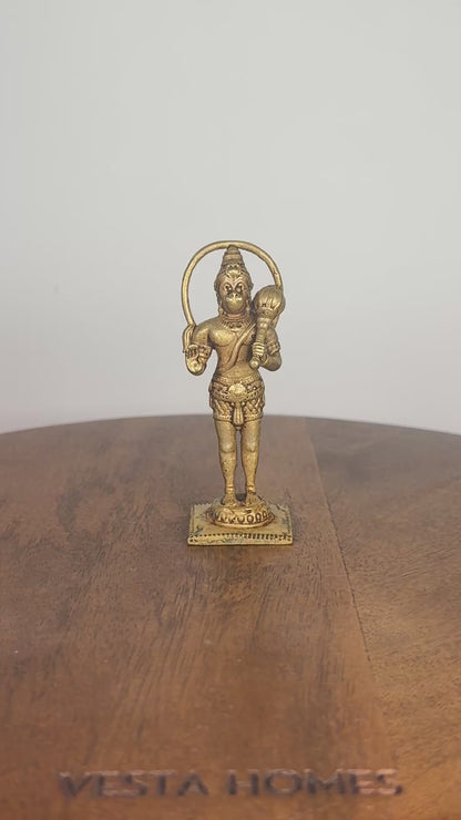 Hanuman idol - Museum replicated Panchaloha idol