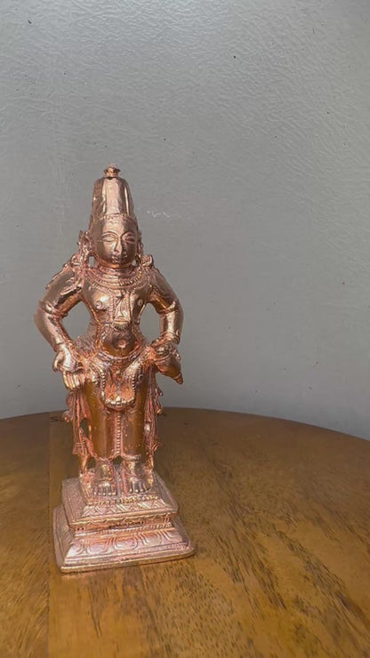 Vittala - Prasiddh idols present copper idol