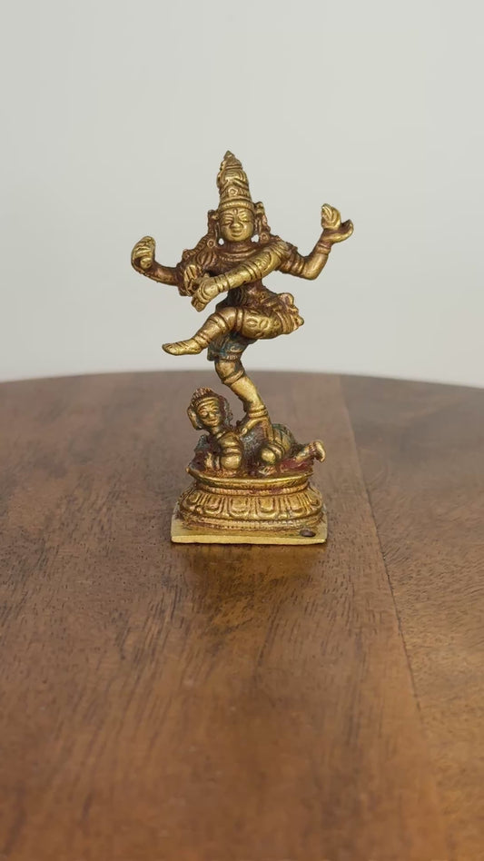 Nataraja swamy - museum Replicated panchaloha idol