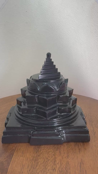 Kali Yantra - Prasiddh idols presents Black Tourmaline Made Yantra