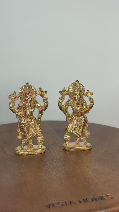 Dwarapalakaru idols made of panchaloha